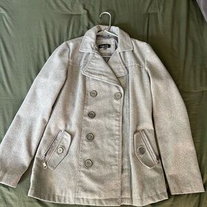 Rue21 Women's Light Gray Peacoat